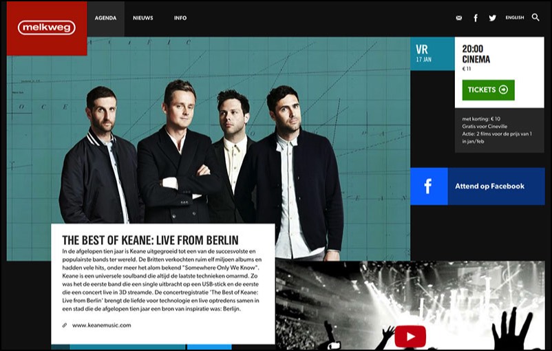 Keane flyer
