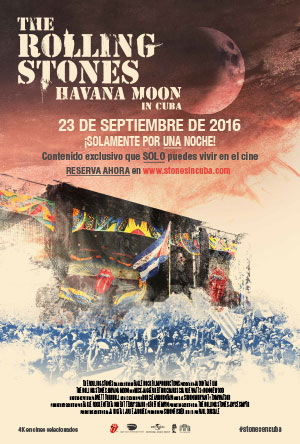 Stones in Cuba poster Spain