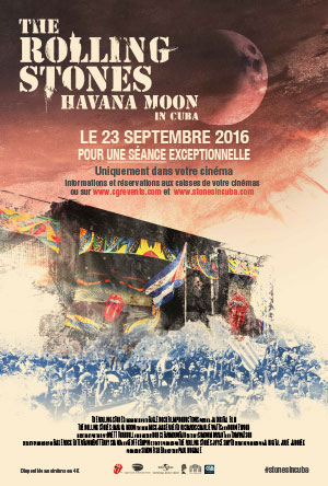 Stones in Cuba poster France