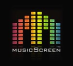MusicScreen logo