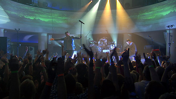 Keane on stage
